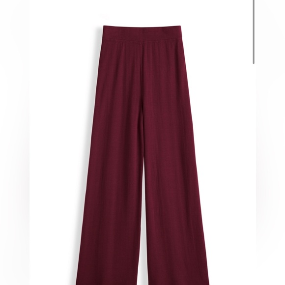 Peruvian Connection Odeon Wide Leg Pants GRAY size Medium NWT - Picture 3 of 5